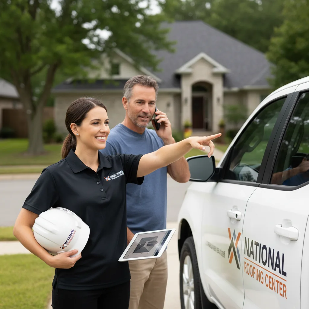 National Roofing Center customer support in Krebs