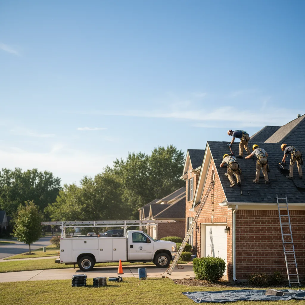 Roof Repair in Krebs